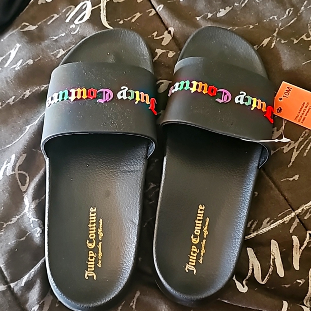 💜NWT Juicy Couture Slides💜Size 10